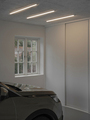 Nordlux Glendale 120 LED-lysarmatur hvit